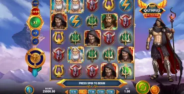 Rise of Olympus Extreme: Slot machine