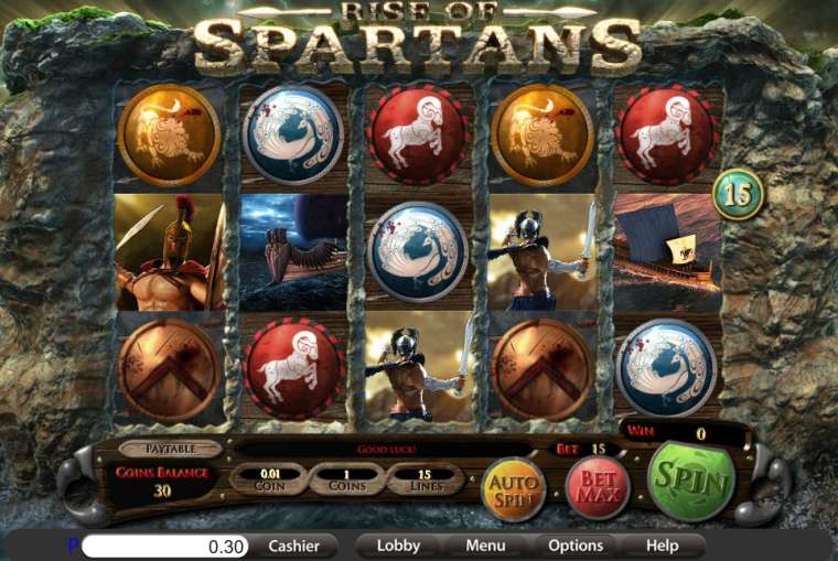 Play Rise of Spartans slot CA