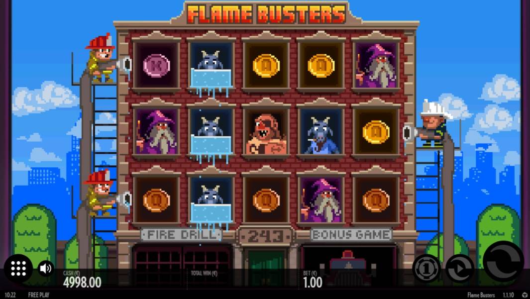 Roasty McFry and The Flame Busters slot