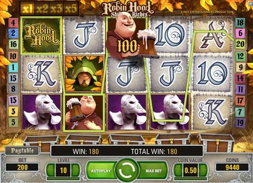 Robin Hood: Shifting Riches slot