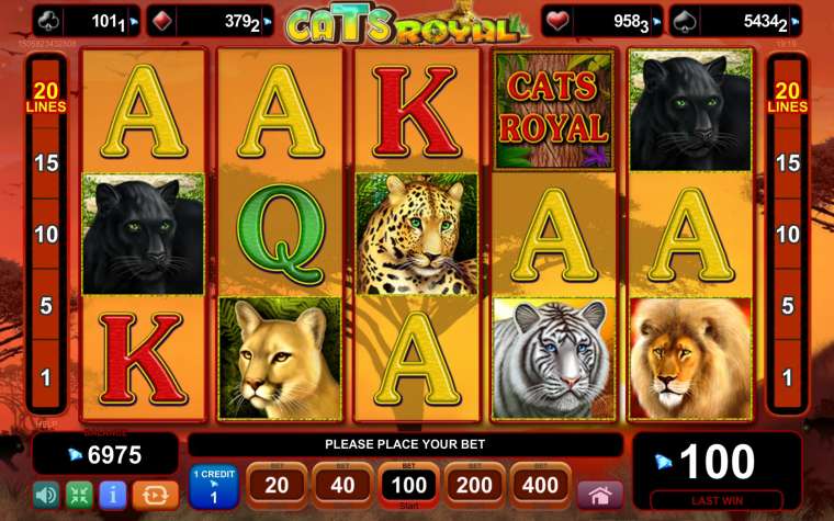 Play Royal Cats slot CA