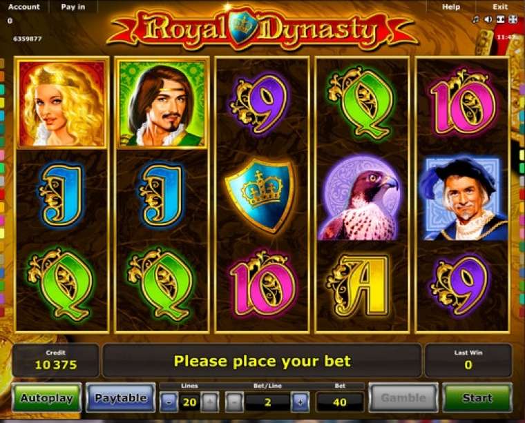 Play Royal Dynasty slot CA