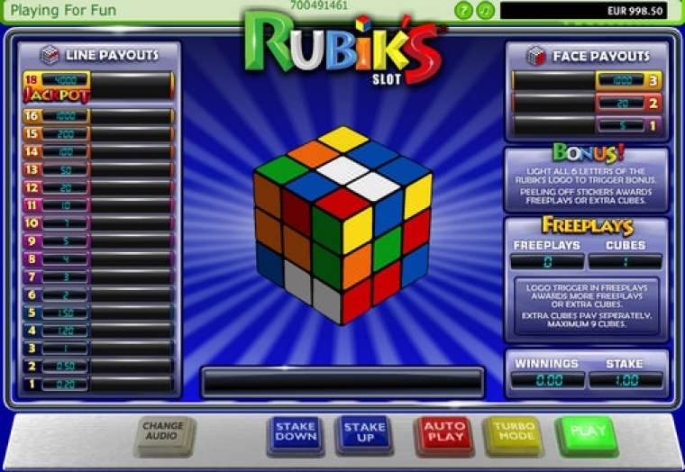 Play Rubik’s Slot slot CA