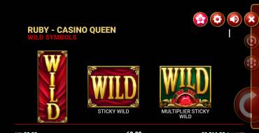 Ruby Casino Queen: Wild Symbols