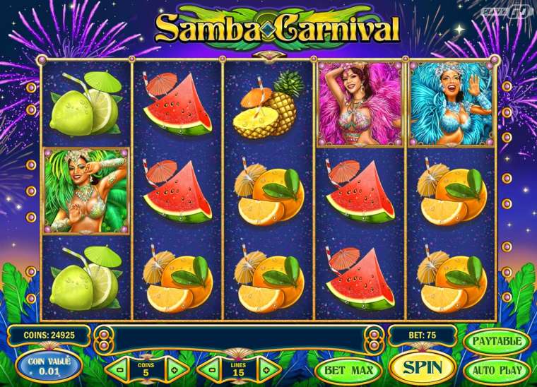 Play Samba Carnival slot CA