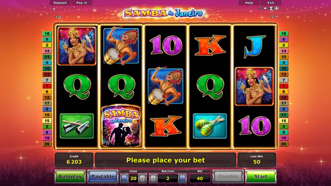 Samba de Janeiro slot