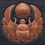 Scepter of Anubis: Bronze scarab