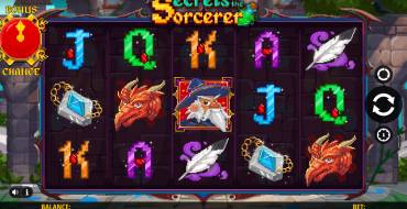 Secrets Of The Sorcerer: Slot machine