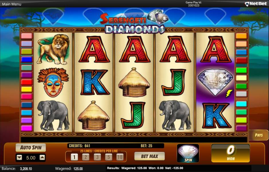 Serengeti Diamonds slot