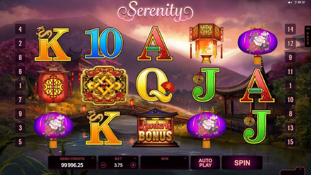 Serenity slot