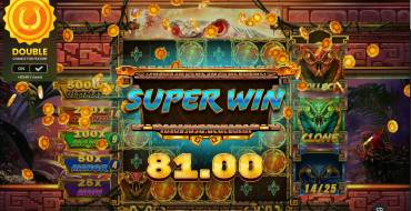 Serpent Gold: Hold & Win: Winnings