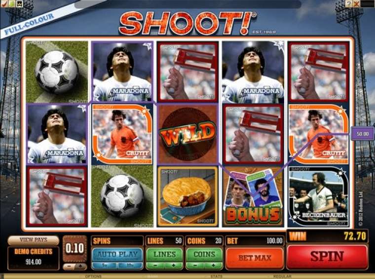 Play Shoot! slot CA