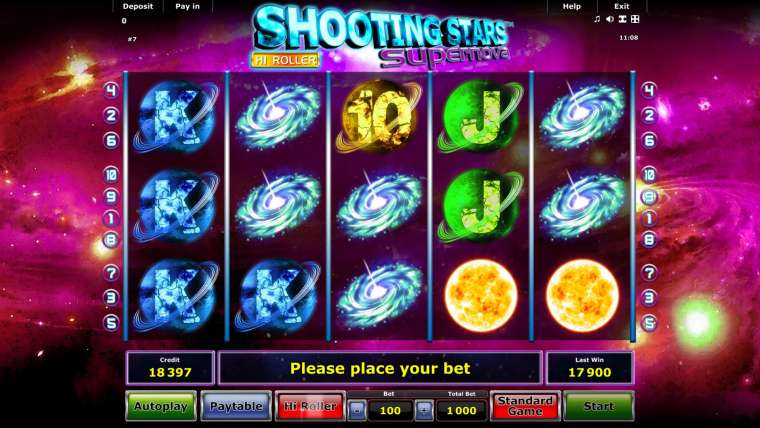 Play Shooting Stars Supernova slot CA