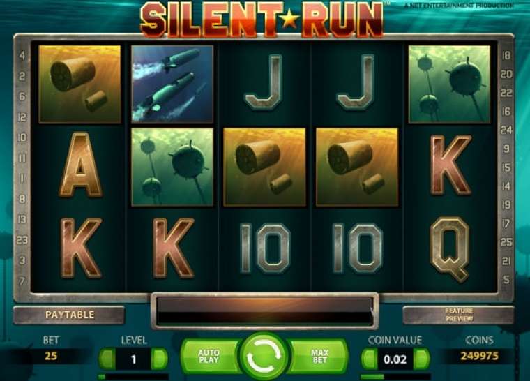 Play Silent Run slot CA