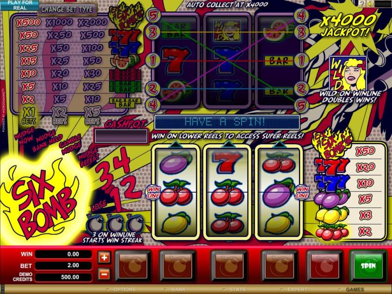 Six Bomb slot