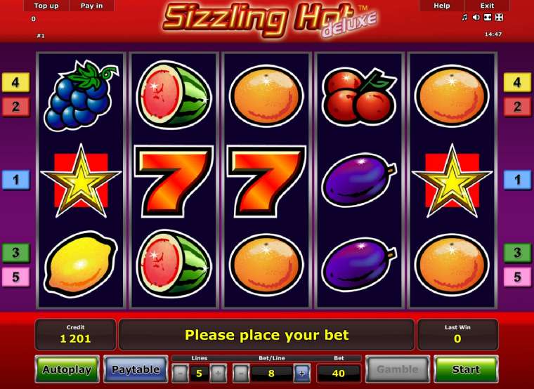 Play Sizzling Hot Deluxe slot CA
