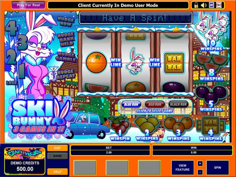 Ski Bunny slot
