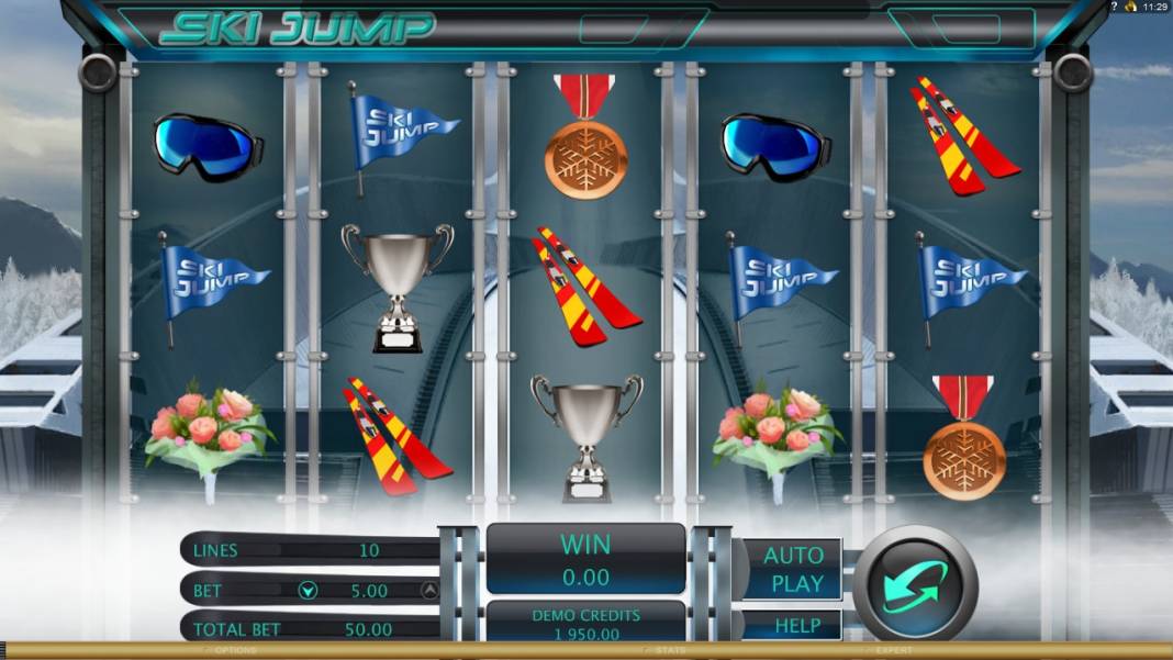 Ski Jump slot