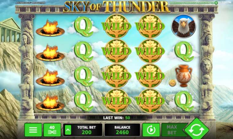 Play Sky of Thunder slot CA