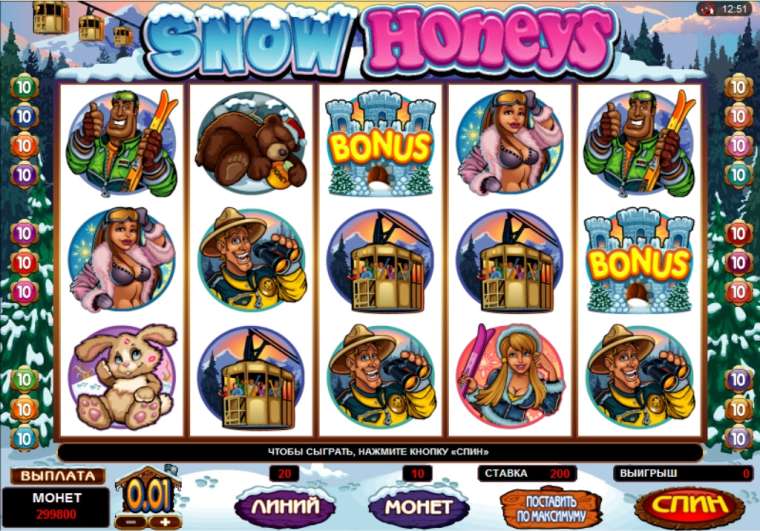 Play Snow Honeys slot CA