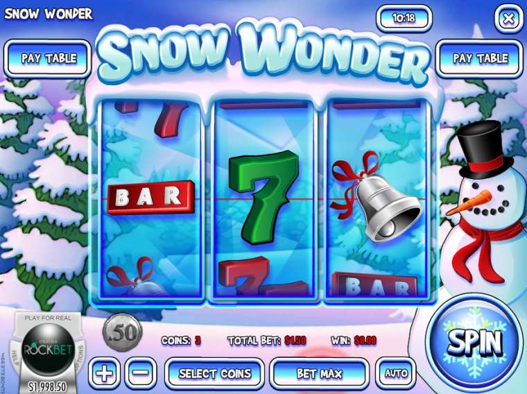 Play Snow Wonder slot CA