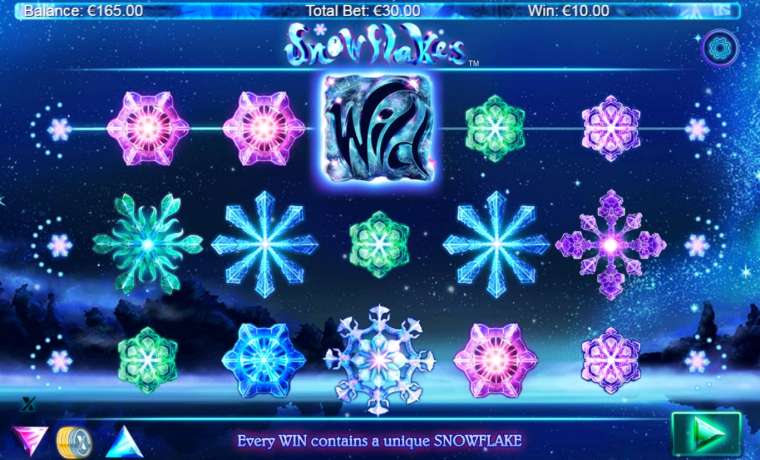 Play Snowflakes slot CA