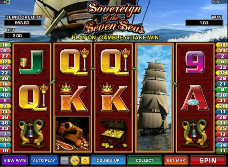 Play Sovereign of the Seven Seas slot CA