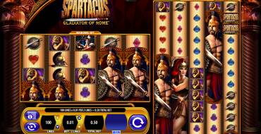 Spartacus Gladiator of Rome: Slot machine
