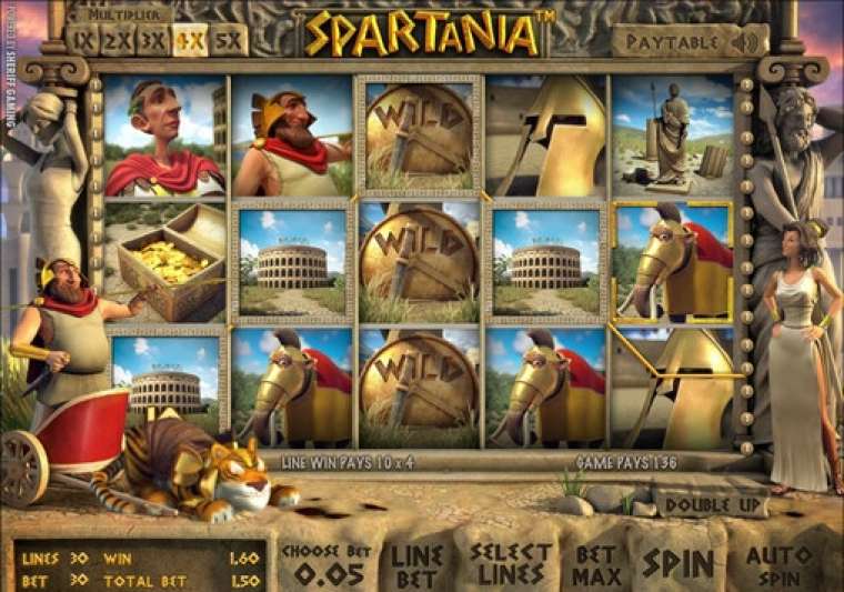 Play Spartania slot CA