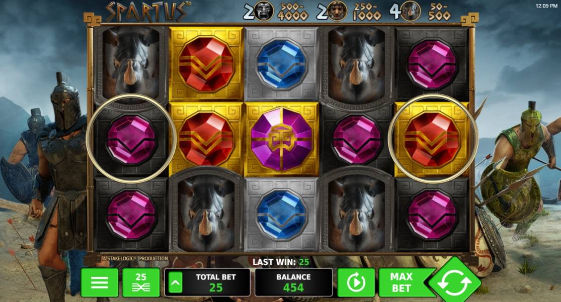 Spartus slot