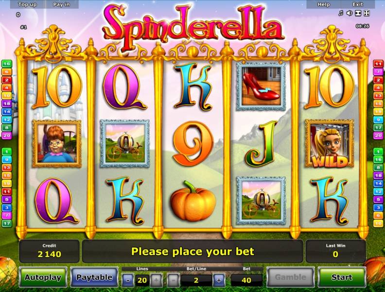 Spinderella slot