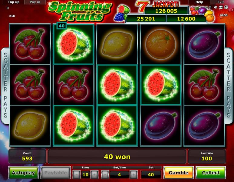 Spinning Fruits slot