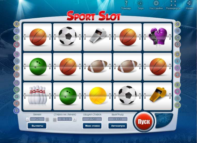 Play Sport Slot slot CA