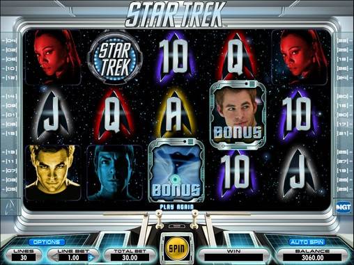 Star Trek slot