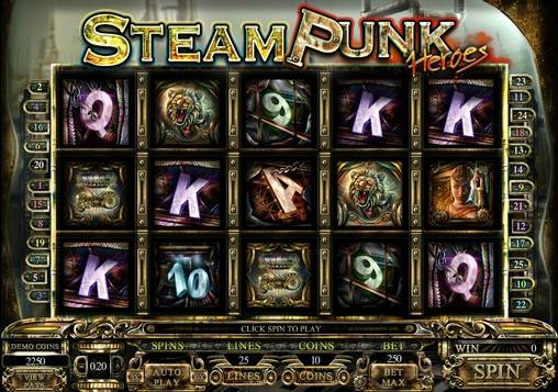 Steam Punk Heroes slot