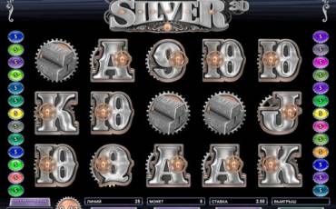 Sterling Silver 3D slot