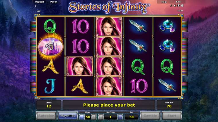 Play Stories of Infinity slot CA