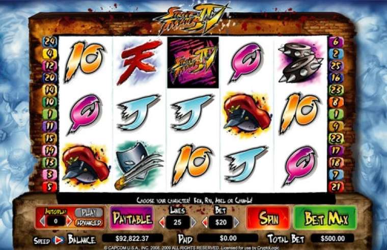 Play Street Fighter IV slot CA