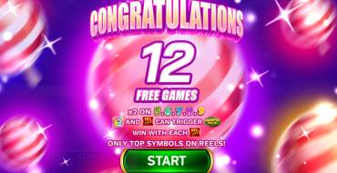 Sugar Rush Fever: Free spins and/or respins