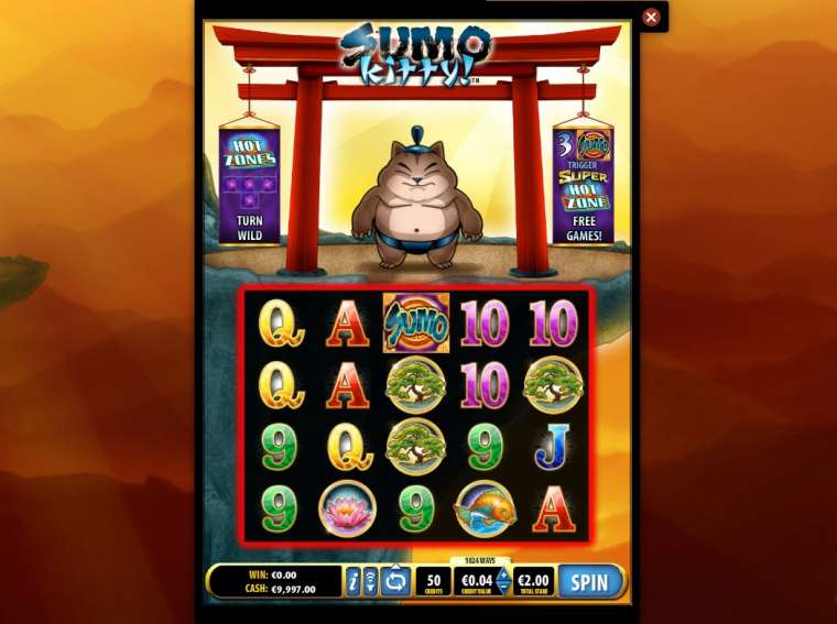 Play Sumo Kitty slot CA
