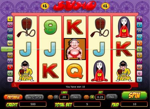 Sumo slot