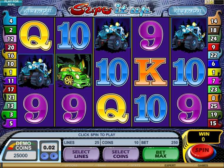 Play Supe It Up  slot CA
