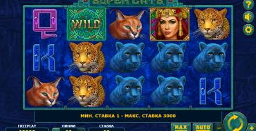 Super Cats: Slot machine