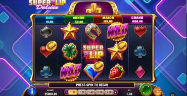 Super Flip Deluxe: Slot machine