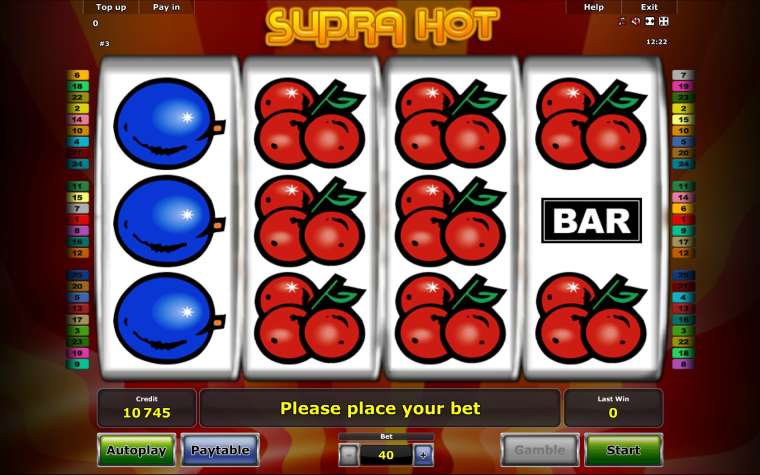 Play Supra Hot slot CA