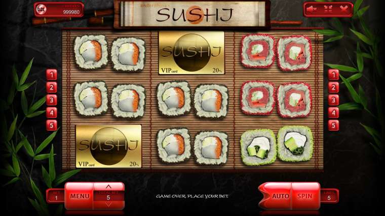 Play Sushi slot CA