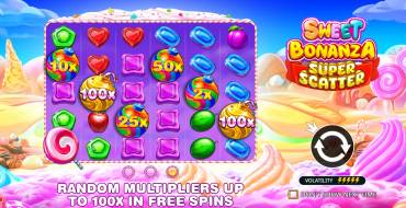 Sweet Bonanza Super Scatter: Unique features