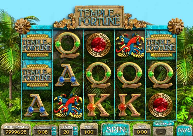 Play Temple of Fortune slot CA