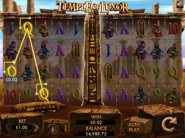 Play Temple of Luxor slot CA