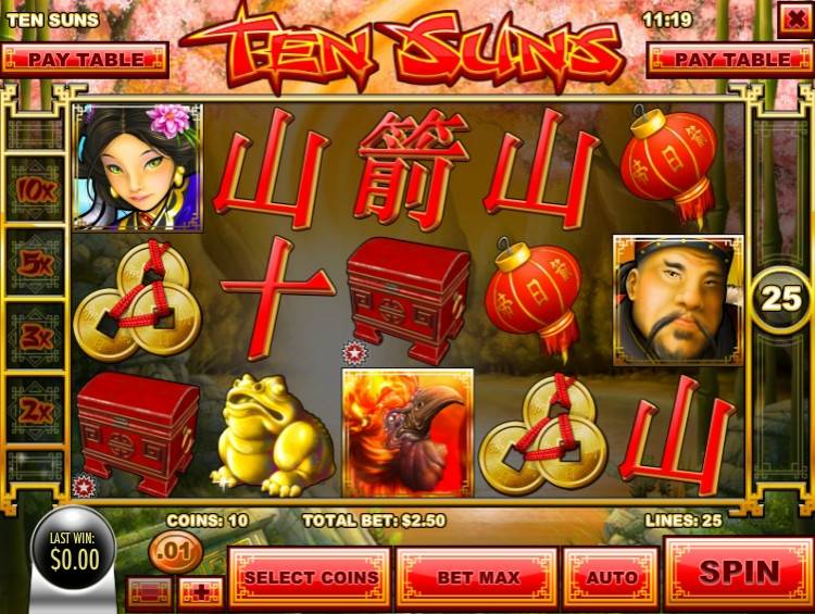 Ten Suns slot